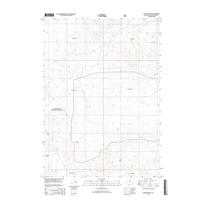2015 Map of Phister Ranch, 2015 Print