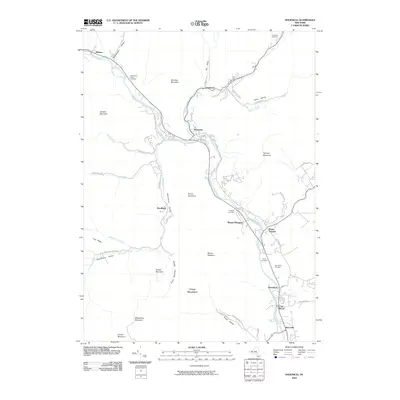 2010 Map of Phoenicia, 2010 Print