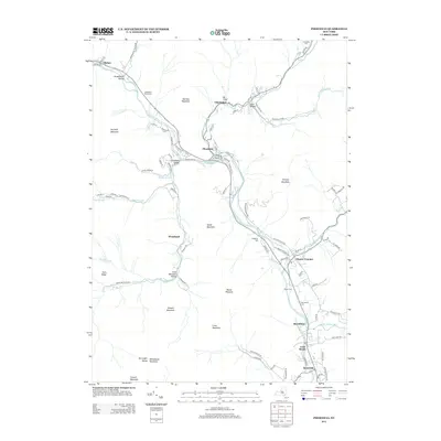 2013 Map of Phoenicia, 2013 Print
