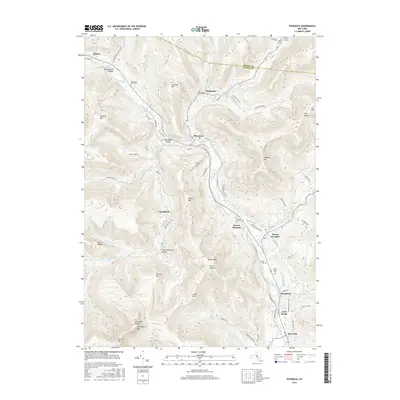 2016 Map of Phoenicia, 2016 Print