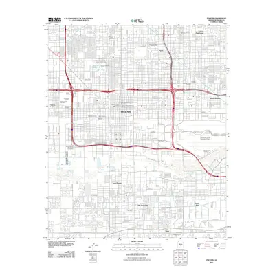 2011 Map of Phoenix, 2011 Print