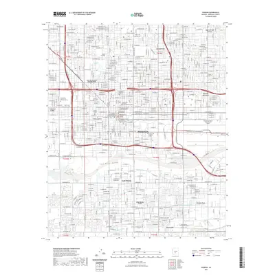 2021 Map of Phoenix, 2021 Print