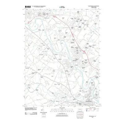 2010 Map of Phoenixville, 2010 Print