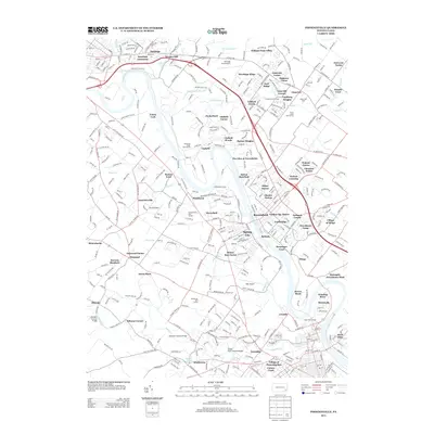 2013 Map of Phoenixville, 2013 Print