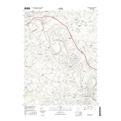 2016 Map of Phoenixville, 2016 Print