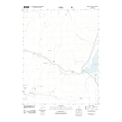 2011 Map of Phonolite Hill, 2011 Print
