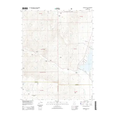2014 Map of Phonolite Hill, 2014 Print