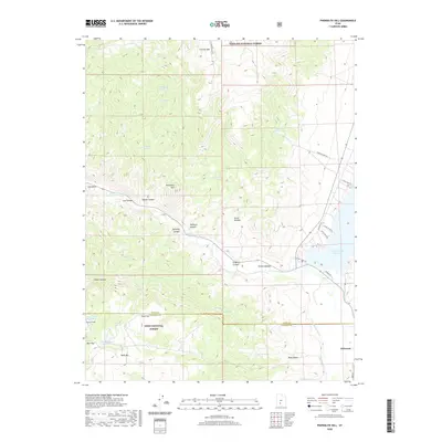 2020 Map of Phonolite Hill, 2020 Print