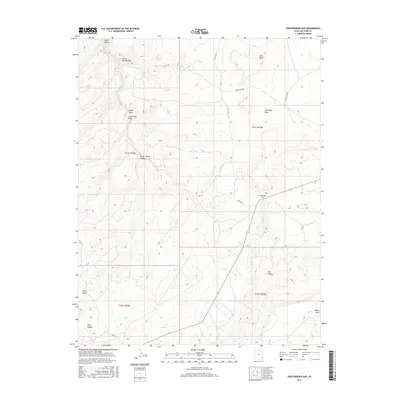 2017 Map of Photograph Gap, 2017 Print