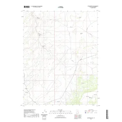 2020 Map of Photograph Gap, 2020 Print