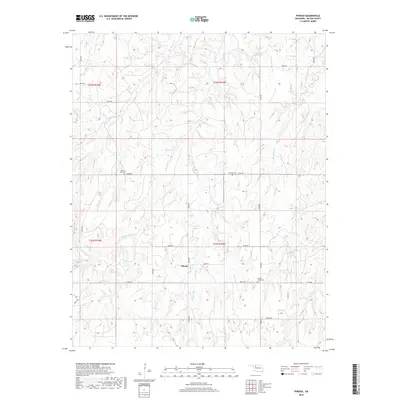 2018 Map of Phroso, 2018 Print