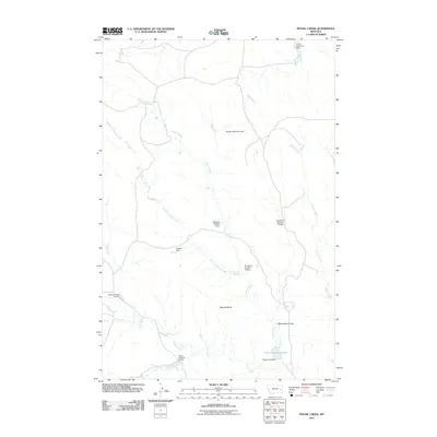 2011 Map of Physic Creek, 2011 Print