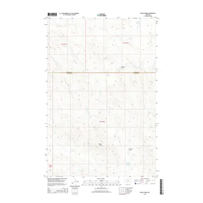 2014 Map of Physic Creek, 2014 Print