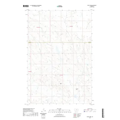 2020 Map of Physic Creek, 2020 Print