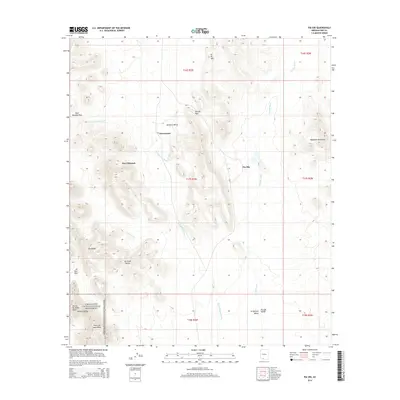 2014 Map of Pia Oik, 2014 Print