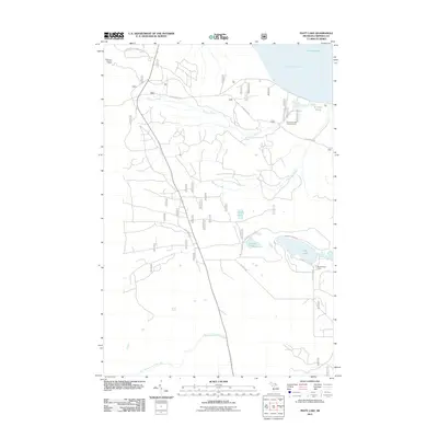 2011 Map of Piatt Lake, 2011 Print