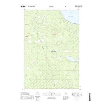 2019 Map of Piatt Lake, 2019 Print