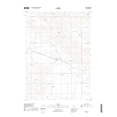 2020 Map of Picabo, 2020 Print