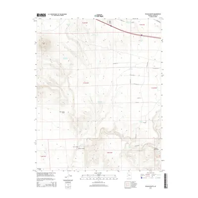 2014 Map of Picacho Butte, 2014 Print