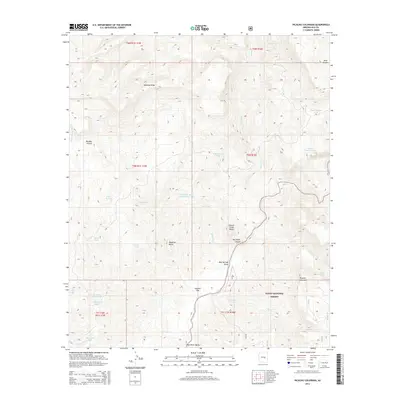 2014 Map of Picacho Colorado, 2014 Print