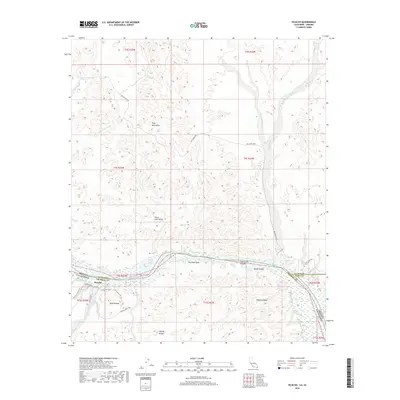 2018 Map of Picacho, 2018 Print