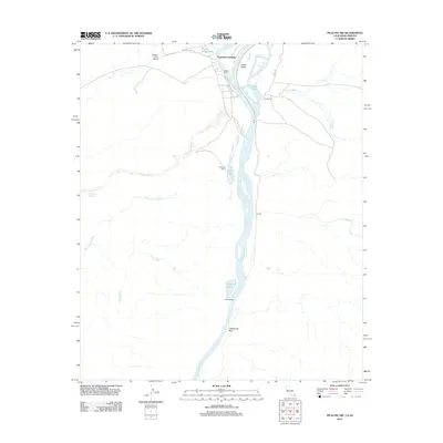 2012 Map of Picacho NW, 2012 Print