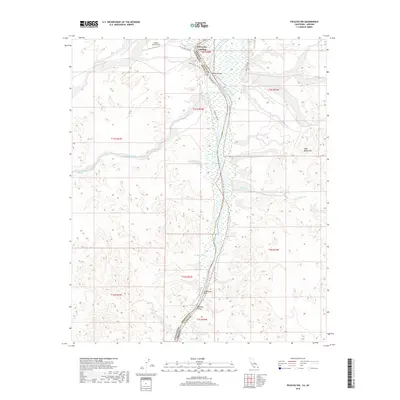 2018 Map of Picacho NW, 2018 Print