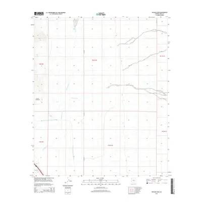 2014 Map of Picacho Pass, 2014 Print