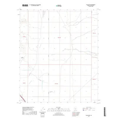 2018 Map of Picacho Pass, 2018 Print