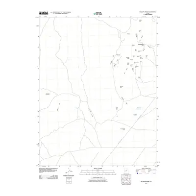 2010 Map of Picacho Peak, 2010 Print