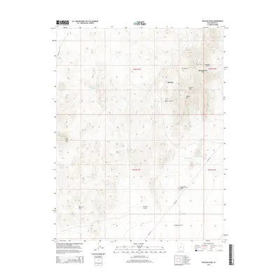 2014 Map of Picacho Peak, 2014 Print