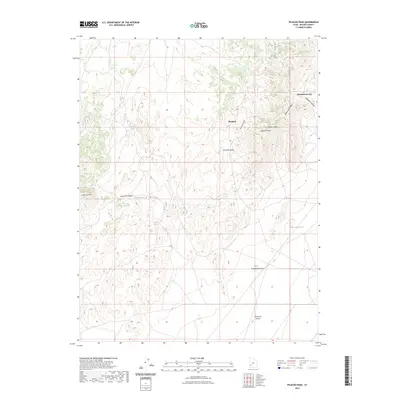 2023 Map of Picacho Peak, 2023 Print