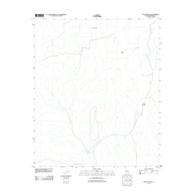 2012 Map of Picacho Peak, 2012 Print