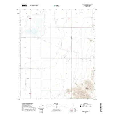 2018 Map of Picacho Reservoir, 2018 Print