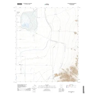 2026 Map of Picacho Reservoir, 2026 Print