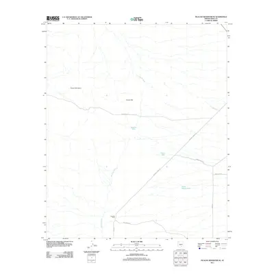2011 Map of Picacho Reservoir SE, 2011 Print