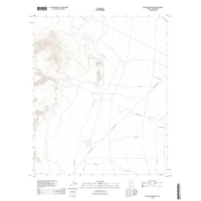 2026 Map of Picacho Reservoir SE, 2026 Print