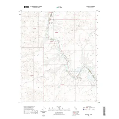 2018 Map of Picacho SW, 2018 Print