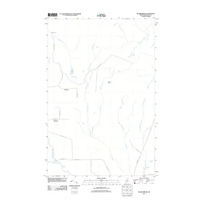2011 Map of Picard Brook, 2011 Print