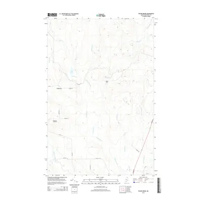 2014 Map of Picard Brook, 2014 Print