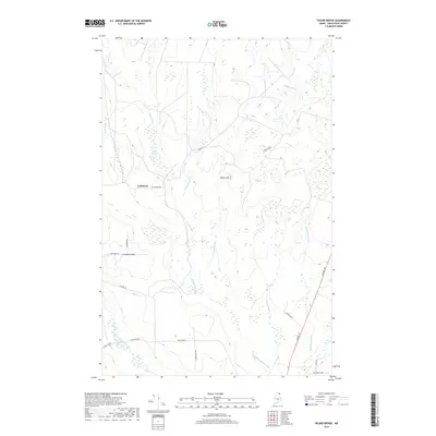 2018 Map of Picard Brook, 2018 Print
