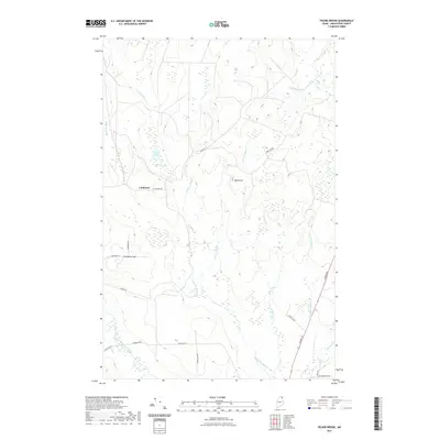 2021 Map of Picard Brook, 2021 Print