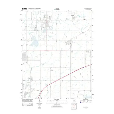 2012 Map of Picher, 2012 Print