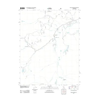2012 Map of Pickel Meadow, 2012 Print