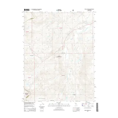 2015 Map of Pickel Meadow, 2015 Print