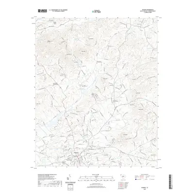2020 Map of Pickens, 2020 Print