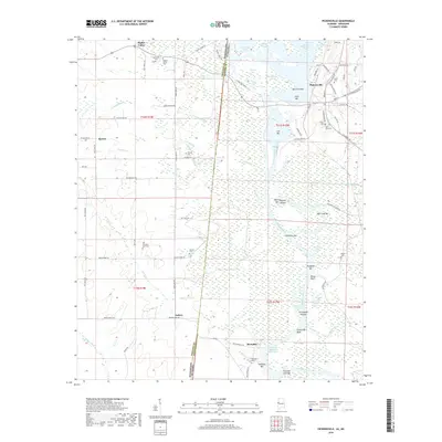 2018 Map of Pickensville, 2018 Print