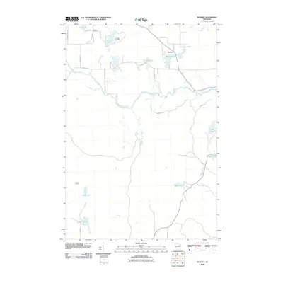 2010 Map of Pickerel, 2010 Print