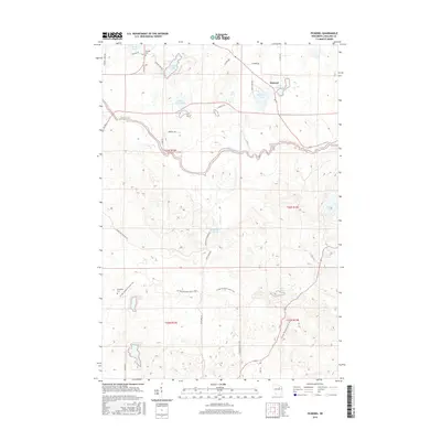 2015 Map of Pickerel, 2015 Print