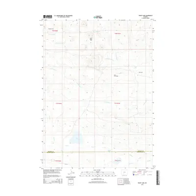 2015 Map of Picket Lake, 2015 Print